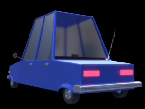 cartoon car Modèle 3D