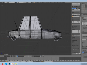cartoon car Modèle 3D