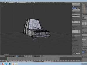 cartoon car Modèle 3D