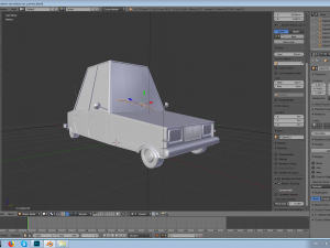 cartoon car Modèle 3D