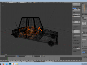 cartoon car Modèle 3D