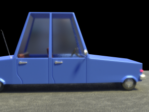 cartoon car Modèle 3D