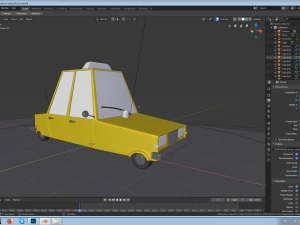 police car 3D Model