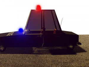 police car 3D Model
