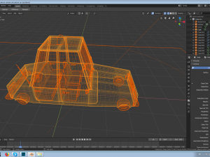 taxi car Model 3D