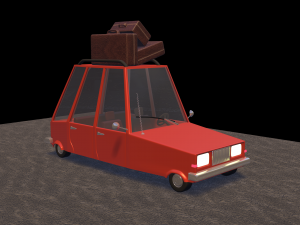 combi car 3D Model