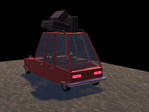 combi car 3D Model