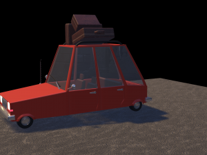 combi car 3D Model