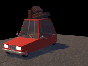 combi car 3D Model
