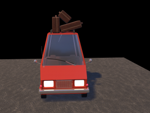 combi car 3D Model
