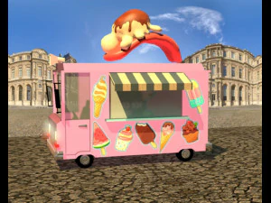 ice cream car 3D Model