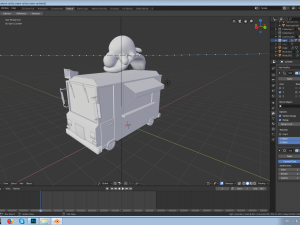 ice cream car Model 3D