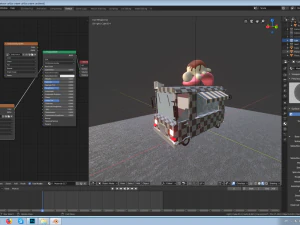 ice cream car 3D Model