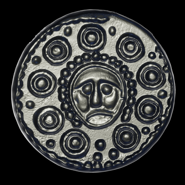 celtic coin 4 Modello di stampa 3D .c4d .max .obj .3ds .fbx .stl .blend 