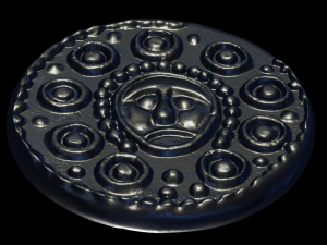 celtic coin 4 Modello di stampa 3D