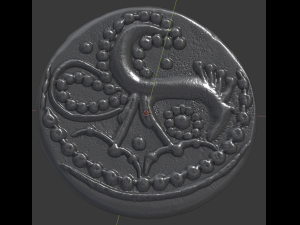 celtic coin 4 Modello di stampa 3D