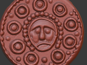 celtic coin 4 Modello di stampa 3D