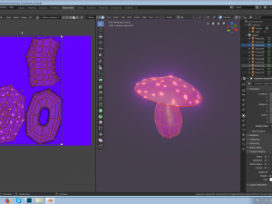 fairy mushrooms Modèle 3D