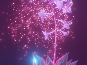magical flower 3Dモデル