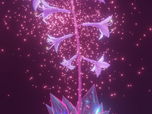 magical flower 3Dモデル