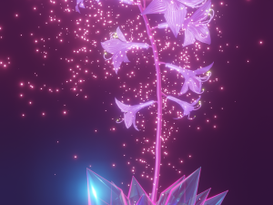 magical flower 3Dモデル