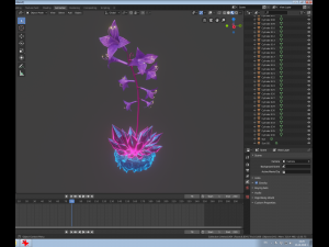 magical flower 3Dモデル