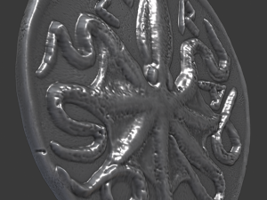 silver litra of syracuse 3Dプリントモデル