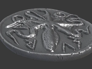 silver litra of syracuse 3D Print Model