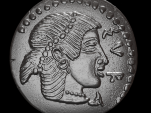 silver litra of syracuse 3Dプリントモデル