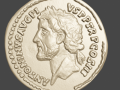 ANTONINUS PIUS AUREUS ROME AU50-53 GOLD RIC108C 3D Model