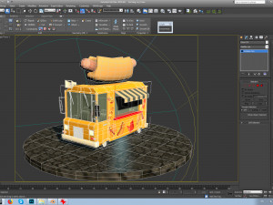 hot dog car 3D Model