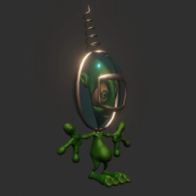 外星人 3D 模型 .c4d .max .obj .3ds .fbx .stl .blend