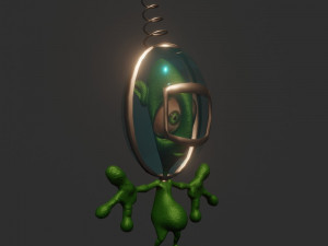alien 3D 模型