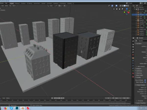 buildings 3D Model