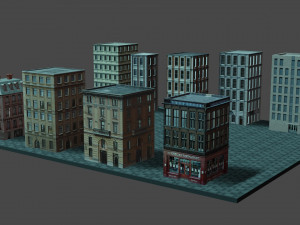 buildings Modelo 3D