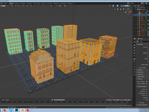 buildings Modelo 3D