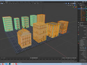 buildings 3D Model