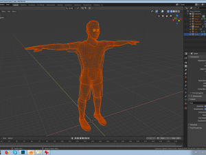 lionel messi 3D-Modell