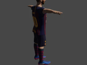 lionel messi 3D Model
