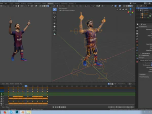 lionel messi 3D Model