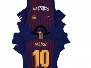 lionel messi 3D-Modell