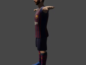 lionel messi 3D Model