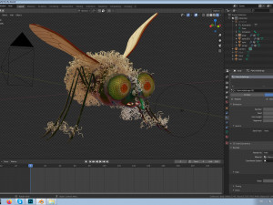 fly-rigged 3D Модель