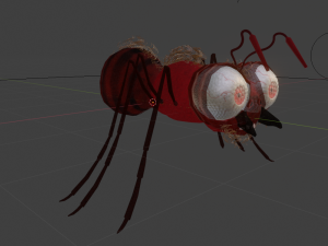 ant-rigged 3D मॉडल