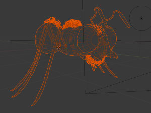 ant-rigged 3D मॉडल
