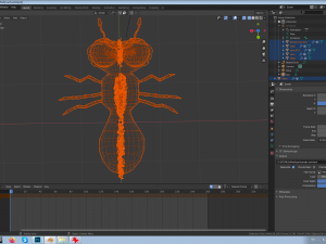 ant-rigged 3D मॉडल