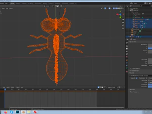 アリ装備 3Dモデル
