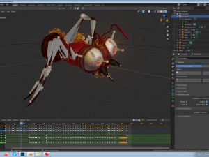 アリ装備 3Dモデル