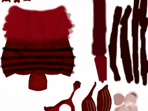 アリ装備 3Dモデル