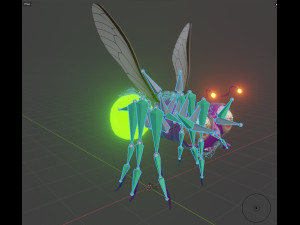 firefly Model 3D